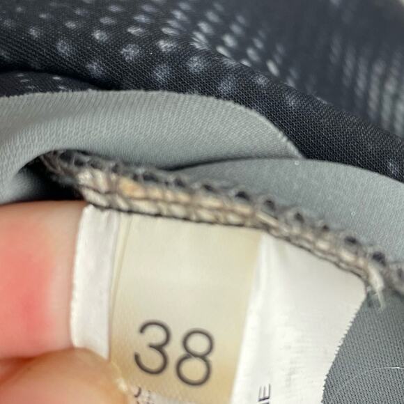 Chiara Boni | Black Body Con 3/4 Sleeve Dress Small - Picture 7 of 8